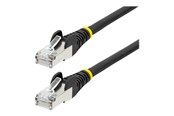 Kabel sieciowy - StarTech.com 2m CAT6a Ethernet Cable - 2 m - black - Czarny - 2m - NLBK-2M-CAT6A-PATCH