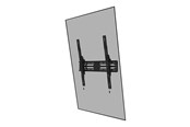 Uchwyty ścienne, uchwyty AV i meble AV - Neomounts Select WL35S-950BL19 - mounting kit - heavy-duty - for flat panel - black - Max 160 kg - recommended for 115" - WL35S-950BL19