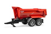 Samochody i pojazdy - Bruder Krampe Tandem-Halfpipe tipping trailer - BR2225
