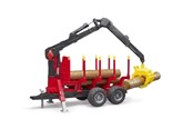 Samochody i pojazdy - Bruder Trailers for forestry - BR2252