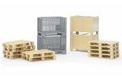 Samochody i pojazdy - Bruder Accessories: Logistics set - BR2415