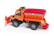 Samochody i pojazdy - Bruder MB Unimog winter service with snow plough - BR2572