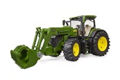 Samochody i pojazdy - Bruder John Deere 7R 350 with frontloader - BR3151