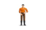 Samochody i pojazdy - Bruder Man light skin brown jeans - BR60007