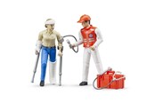 Samochody i pojazdy - Bruder Figure Set Ambulance - BR62710