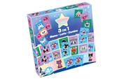 gry-planszowe-karciane-i-kosci - Tactic Lumo 3-in-1 : Memo Lotto Domino (SCAN UK) - 56706