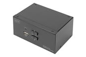 Przelacznik KVM - DIGITUS DS-12862 - KVM / audio / USB switch - 2 ports - DS-12862