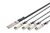 Kabel sieciowy - DIGITUS 40GBase direct attach cable - 5 m - Czarny - 5m - DN-81325
