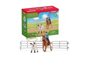 Schleich - Schleich Cowgirl Team Roping Fun - 42577