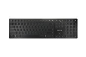 Klawiatura - Cherry KW 9100 SLIM - Klawiatury - Angielski - Srebrny *DEMO* - JK-9100EU-2