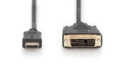 Kabel wyswietlacza - DIGITUS HDMI til DVI-D - 2m - AK-330300-020-S