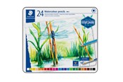 Przybory do pisania i rysowania - Staedtler Coloured pencil aqu 24pcs 100% PEFC - 14610C M24