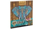 Artykuly Artystyczne & Rzemieslnicze - Grafix Diamond Painting on Canvas Elephant 30 x 30 cm - 260010