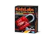 Interaktywne zabawki (Arduino itp.) - 4M KIDZLABS / GIANT VISIBLE PADLOCK - 4M-03445