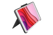 Klawiatura - Logitech Combo Touch for iPad 10.9" (10th gen) - Oxford Grey - UK - Etui z klawiaturą - Angielski (UK) - Szary - 920-011441