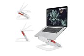 Akcesoria komputerowe - Leitz Regulowana podstawka Ergo pod laptopa, z mo?liwo?ci? ustawienia w wielu pozycjach, bia?y - 64240001