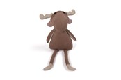 Zabawki dla niemowlat - Filibabba Teddy - Milo the moose brownie - FI-PT031