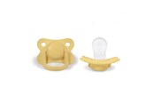 Akcesoria dla niemowlat - Filibabba Pacifiers 2-pack - Pale banana +6 months - FI-PH068