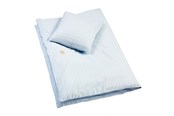 Akcesoria dla niemowlat - Filibabba Baby bedlinen GOTS - Indian nordic blue - SWEDISH - FI-IB018SE