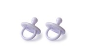 Akcesoria dla niemowląt - Filibabba Silicone pacifier 2-pack - Fresh violet - FI-01669