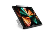 Tablet - pokrowce i etui - Pipetto iPad Pro 12.9" (2021) Origami No3 Pencil Case - Black - P049-49-R