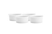 Akcesoria kuchenne - Pillivuyt Serie Originale Ramekin low no. 1 Dia 9 x 4 cm 15 cl 4 pcs. White - 18763