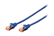 Kabel sieciowy - DIGITUS Professional patch cable - 50 cm - blue - Niebieski - 0.5m - DK-1644-005-B-10