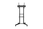 Uchwyty scienne, uchwyty AV i meble AV - DIGITUS TV Presentation Cart - Max 50 kg - recommended for 70" - DA-90447
