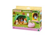 Lalka, miś i akcesoria - Sylvanian Families Baby Hedgehog Hideout - 5054131054536