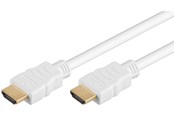Kabel wyswietlacza - Pro HDMI 2.0 - 15m - White - HDMI20W-15