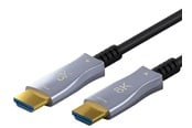 Kabel wyswietlacza - Pro HDMI 2.1 Hybrid - 20m - Black - 4040849655593