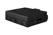 Dysk twardy - akcesoria - Icy dock ToughArmor MB105VP-B - storage drive cage - rugged - NVMe PCIe - U.2 U.3 - MB105VP-B