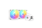 Chlodzenie CPU - NZXT Kraken Elite 280 White RGB - Chłodzenie wodne procesora - Max 32 dBA - RL-KR28E-W1