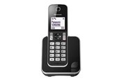 Telefon stacjonarny - Panasonic KX-TGD310 - cordless phone with caller ID/call waiting - 3-way call capability - KX-TGD310PDB