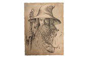 Drobiazgi - Weta Workshop - The Lord of the Rings - Portrait of Gandalf The Grey Statue Art Print - 872802827