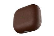 Słuchawki, zestaw słuchawkowy - KeyBudz Artisan Series Leather Case - Handcrafted Leather Case for your Airpods 3 - AP3_S3_NBN