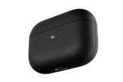 Słuchawki, zestaw słuchawkowy - KeyBudz Artisan Series Leather Case - Handcrafted Leather Case for your Airpods Pro - APP_S3_BLK