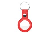 Telefon - Inne akcesoria - KeyBudz Leather Keyring for AirTag - AT_S1_RED