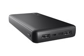 Powerbank - Trust Primo power bank - Li-pol - 2 x USB USB-C - 15 Watt Powerbank - Czarny - 20000 mAh - 24676