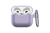Słuchawki, zestaw słuchawkowy - KeyBudz Elevate Series - Protective silicon cover for your Airpod 3 - AP3_S5_LVD