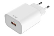 Telefon - Adapter i Ladowarka - Deltaco USB-AC182 power adapter - USB Type A - 18 Watt - USB-AC182