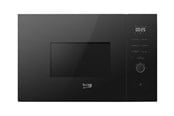 Kuchenka mikrofalowa, mini piekarnik - beko BMGB20212B - microwave oven with grill - built-in - black - BMGB20212B