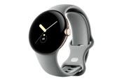 Smartwatch, zegarek i opaska sportowa - Google Pixel Watch - Champagne Gold with Hazel Band - GA04123-DE