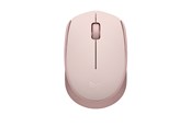 Myszka - Logitech M171 Wireless - Myszy - Optyczny - 3 - Różowy - 910-006865