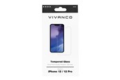 Telefon - szklo ochronne - Vivanco Tempered Protect. Glass 9H iPhone 12 / 12 Pro - 62136
