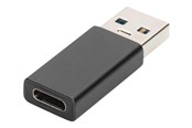 Kabel USB - DIGITUS USB-C to USB-A Adapter - AK-300524-000-S