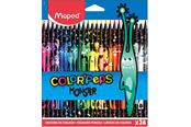 Przybory do pisania i rysowania - Maped Color'Peps Monster Colour pencils x24 - 862624