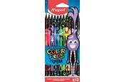 Przybory do pisania i rysowania - Maped Color'Peps Monster Colour pencils x 12 - 862612
