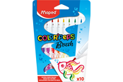 Przybory do pisania i rysowania - Maped Color'Peps Brush Felt-pens x10 - 848010