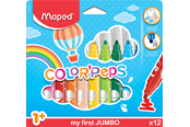 Przybory do pisania i rysowania - Maped Color'Peps My First Jumbo Felt-pens x12 - 846020